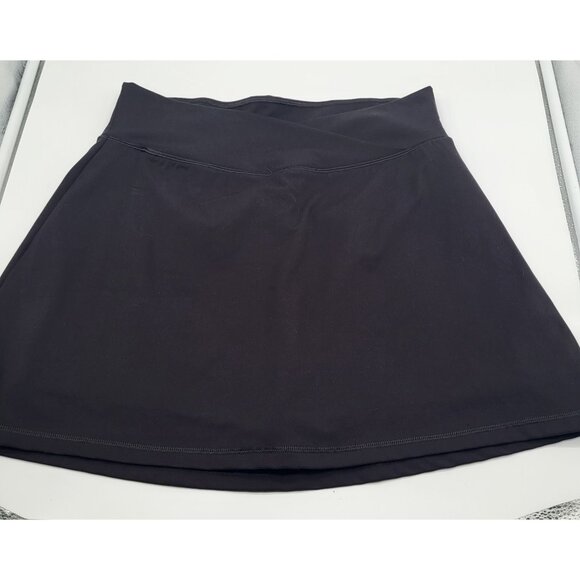 SOCIAL TOURIST Hollister Women's SZ LG Black Crossover Skort Athletic - Picture 8 of 9